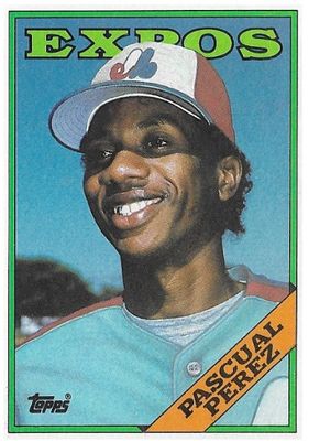 Perez, Pascual / 1988 Montreal Expos / Topps #647