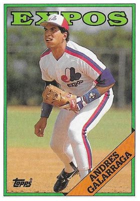 Galarraga, Andres / 1988 Montreal Expos / Topps #25