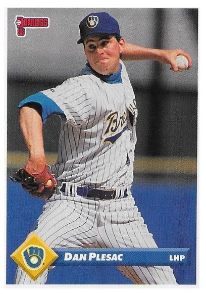 Plesac, Dan / 1993 Milwaukee Brewers / Donruss #677