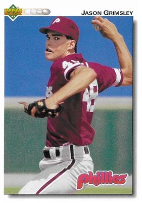 Grimsley, Jason / 1992 Philadelphia Phillies / Upper Deck #406