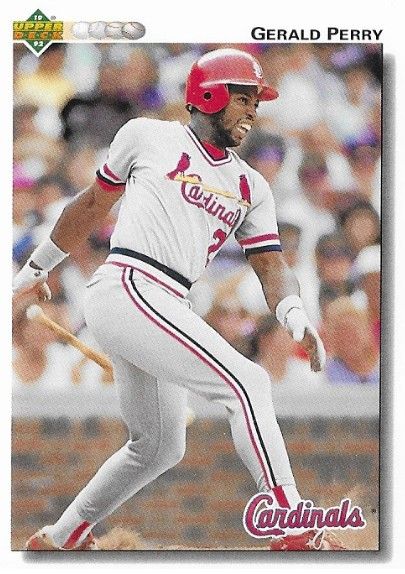 Perry, Gerald / 1992 St. Louis Cardinals / Upper Deck #690