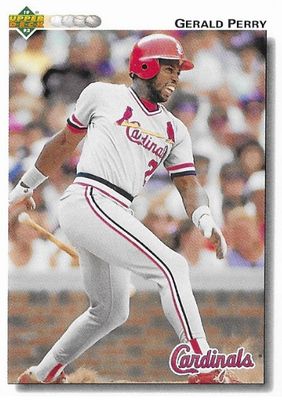 Perry, Gerald / 1992 St. Louis Cardinals / Upper Deck #690