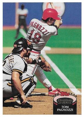 Pagnozzi, Tom / 1992 St. Louis Cardinals / Stadium Club #162