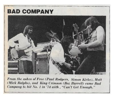 Bad Company / From the Ashes of Free / 1979