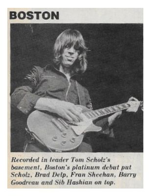 Boston / Recorded in Leader Tom Scholz's Basement / 1979