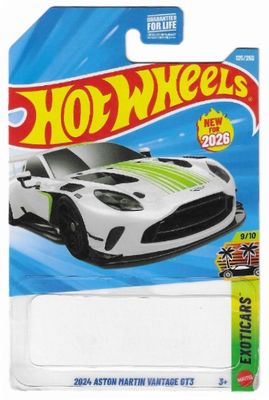 Hot Wheels / 2024 Aston Martin Vantage GT3 / 2026