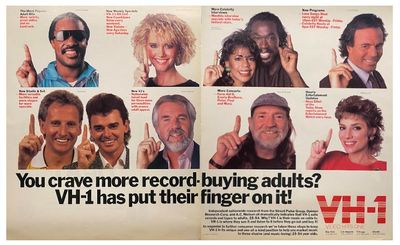 VH-1 / You Crave More Record-Buying Adults? / 1986