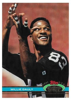 Gault, Willie / 1991 Los Angeles Raiders / Stadium Club #257