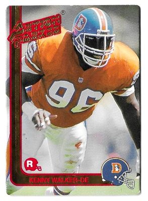 Walker, Kenny / 1991 Denver Broncos / Action Packed #26