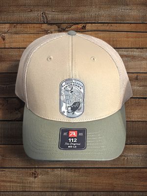 GMFTR Richardson 112 Trucker Cap – Khaki & Loden Green