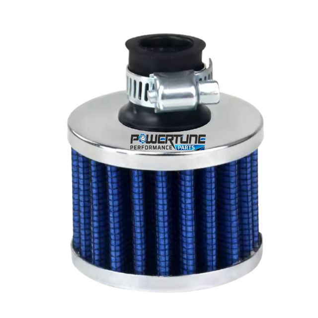 Engine Breather Air Filter 12mm (Honda &amp; Toyota) - Blue