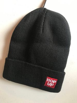 Hop Up Woollen Beanie w/ Block Logo