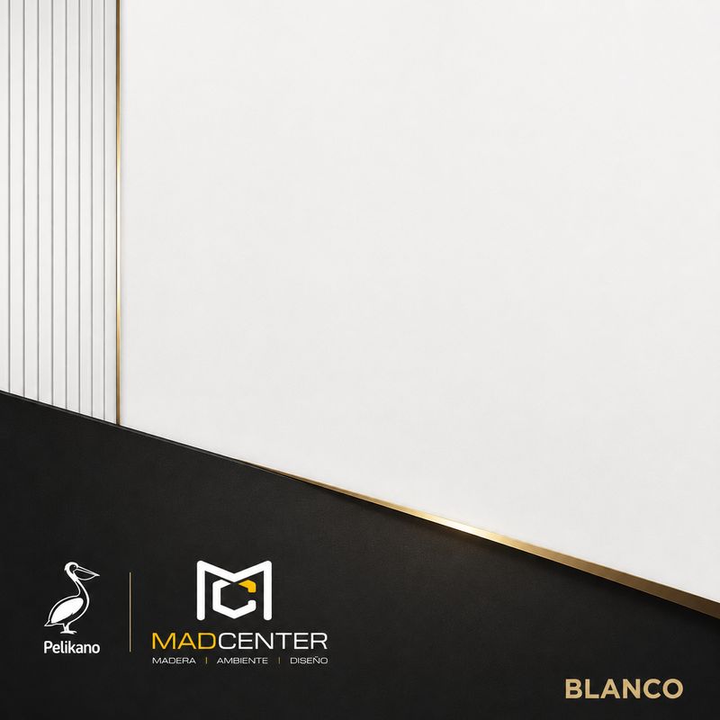 Fondo Pelikano MDP Blanco Una Cara