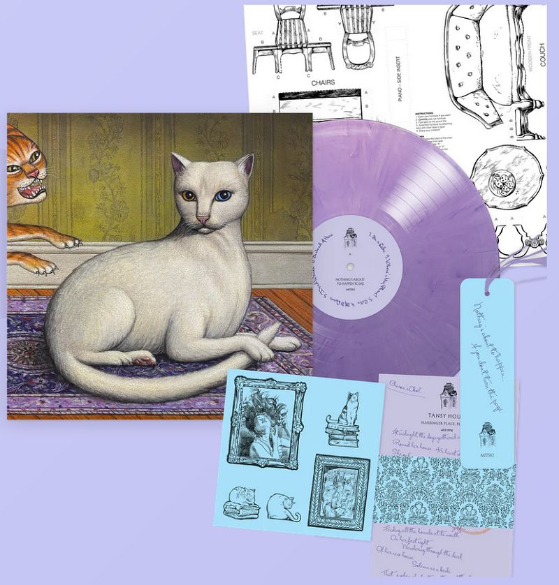Mitski - Nothing's About to Happen to Me [LP] limited lilac colored vinyl, deluxe *PRE-ORDER