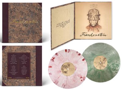 Alexandre Desplat - Frankenstein OST [2LP] limited red and green marble colored vinyl, deluxe edition limited to 2,000 copies
