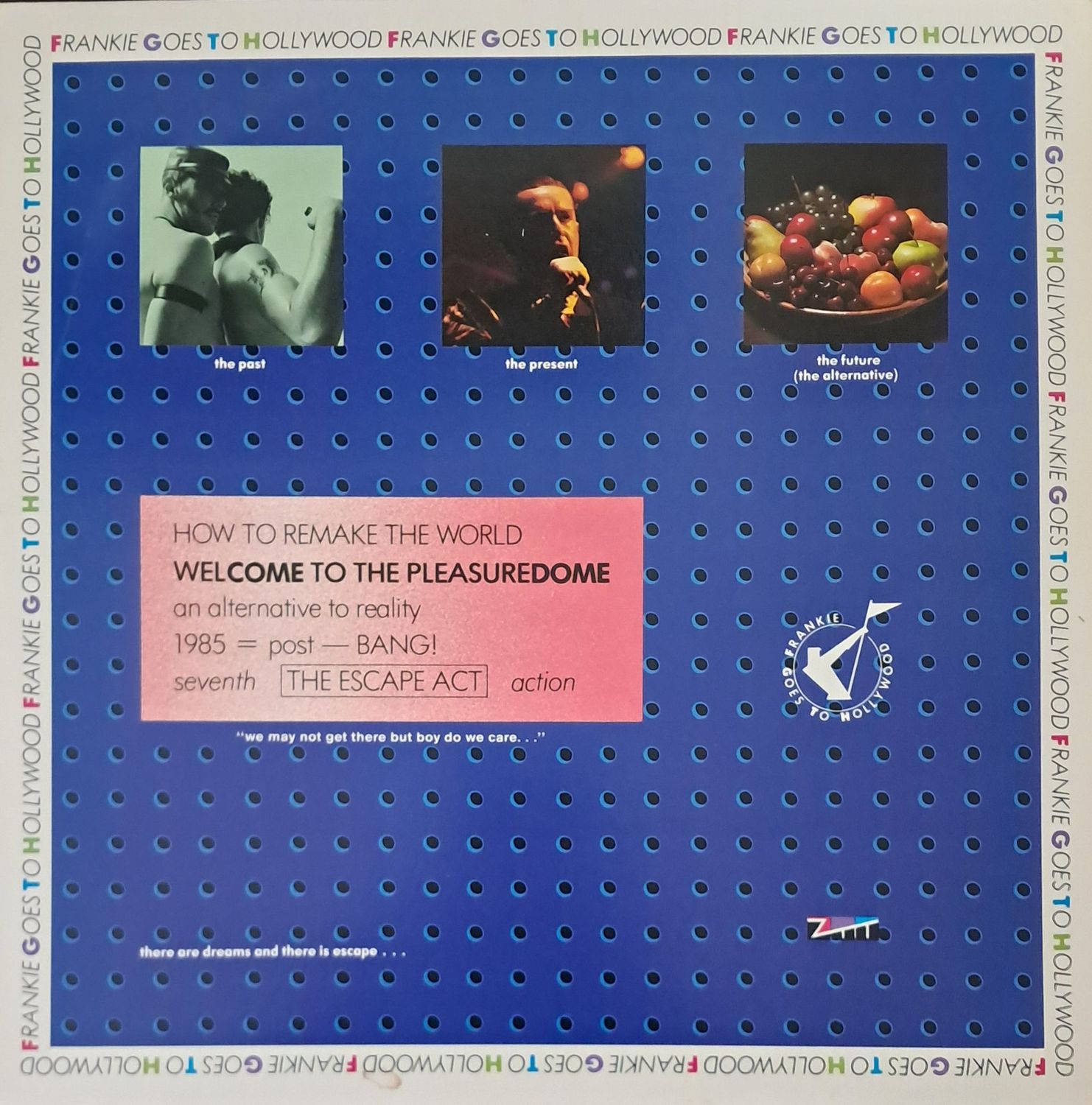 Frankie Goes To Hollywood – Welcome To The Pleasuredome (12"Maxi - 45RPM - 1985)
