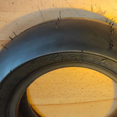 ULIP 110/55-6.5 Slick Tyre (tubeless) [TurboTread DynoSlick HP-1001]