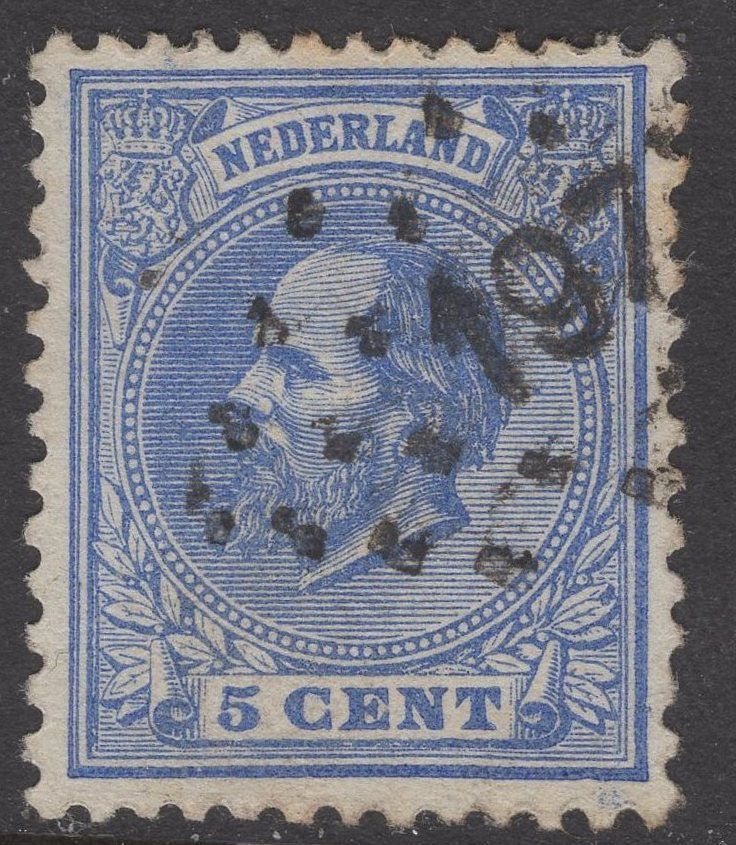 197 (Dongen) in zwart op nvph 19