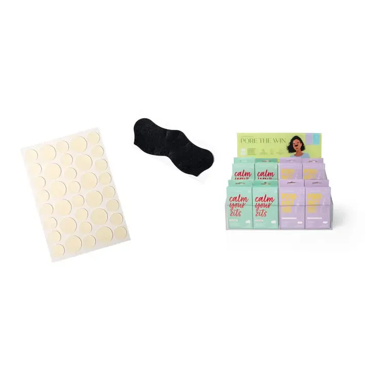 Pore the Win Cleansing Nose Strips &amp; Calm Your Zitz Pimple Patches