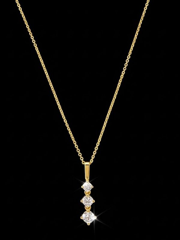 Timeless Sterlingsilber Kollektion 99092991450 Collier 45 cm 925 Silber vergoldet Timeless Sterlingsilber Kollektion 99092991450 Collier 45 cm 925 Silber vergoldet