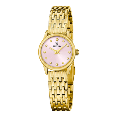 Festina F20750/2 Damen Uhr MADEMOISELLE ROSÉGOLD EDELSTAHL ARMBAND
