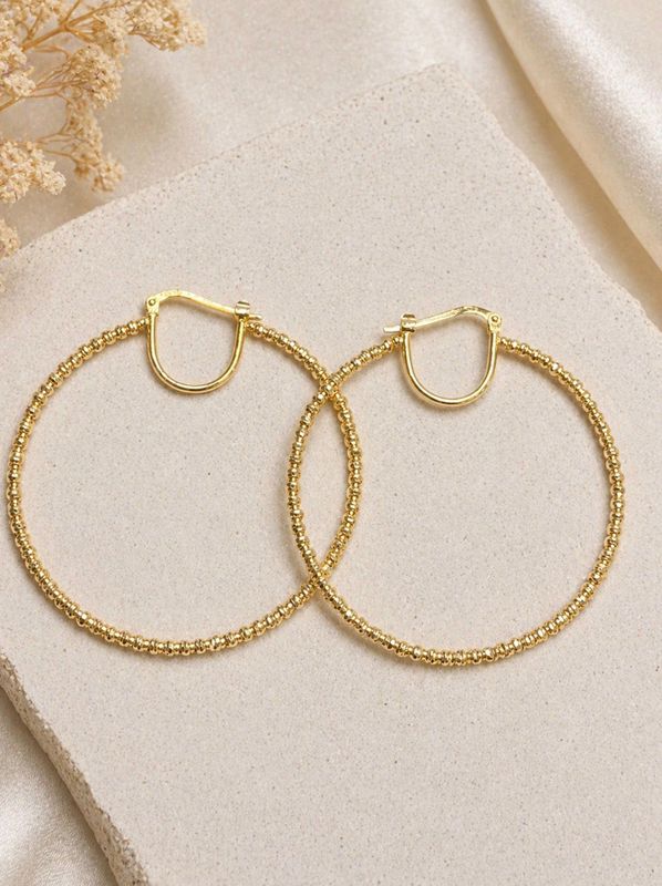 Creole Ohrschmuck Gold 585 /  14k Modern Women TONSCH.480A745