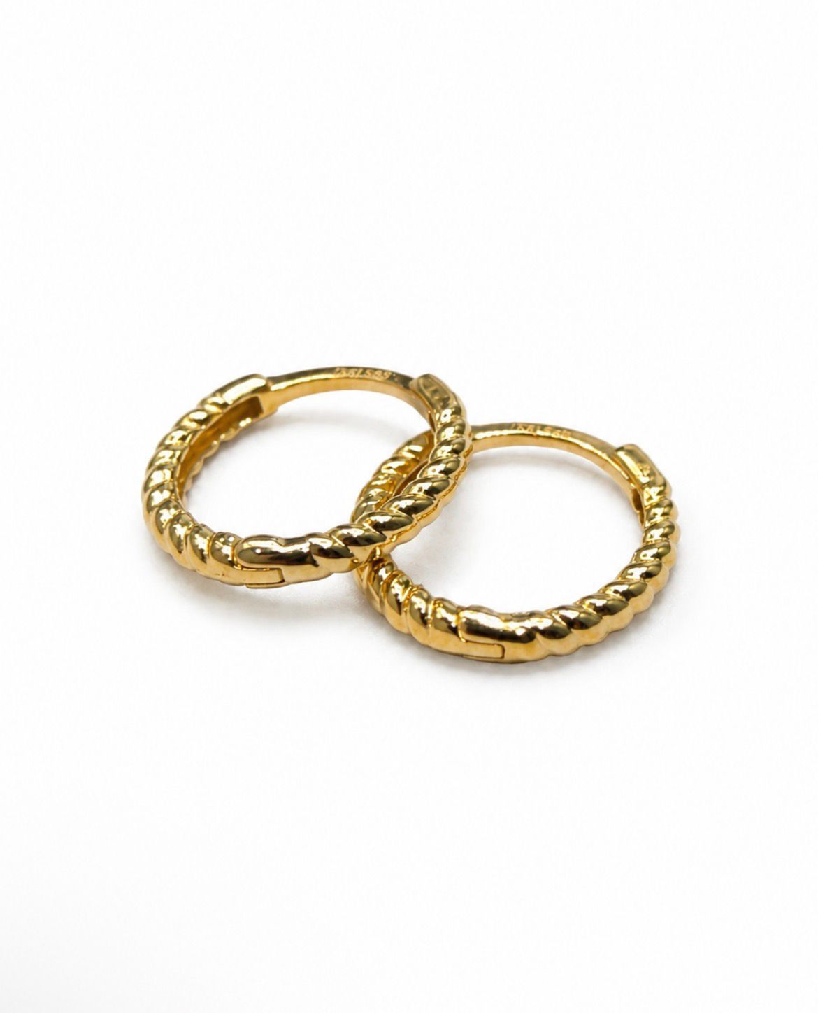 Creole Ohrschmuck 12mm x 2mm Gold 585 / 14k Modern Women TONSCH.33116A730 Creole Ohrschmuck 12mm x 2mm Gold 585 / 14k Modern Women TONSCH.33116A730