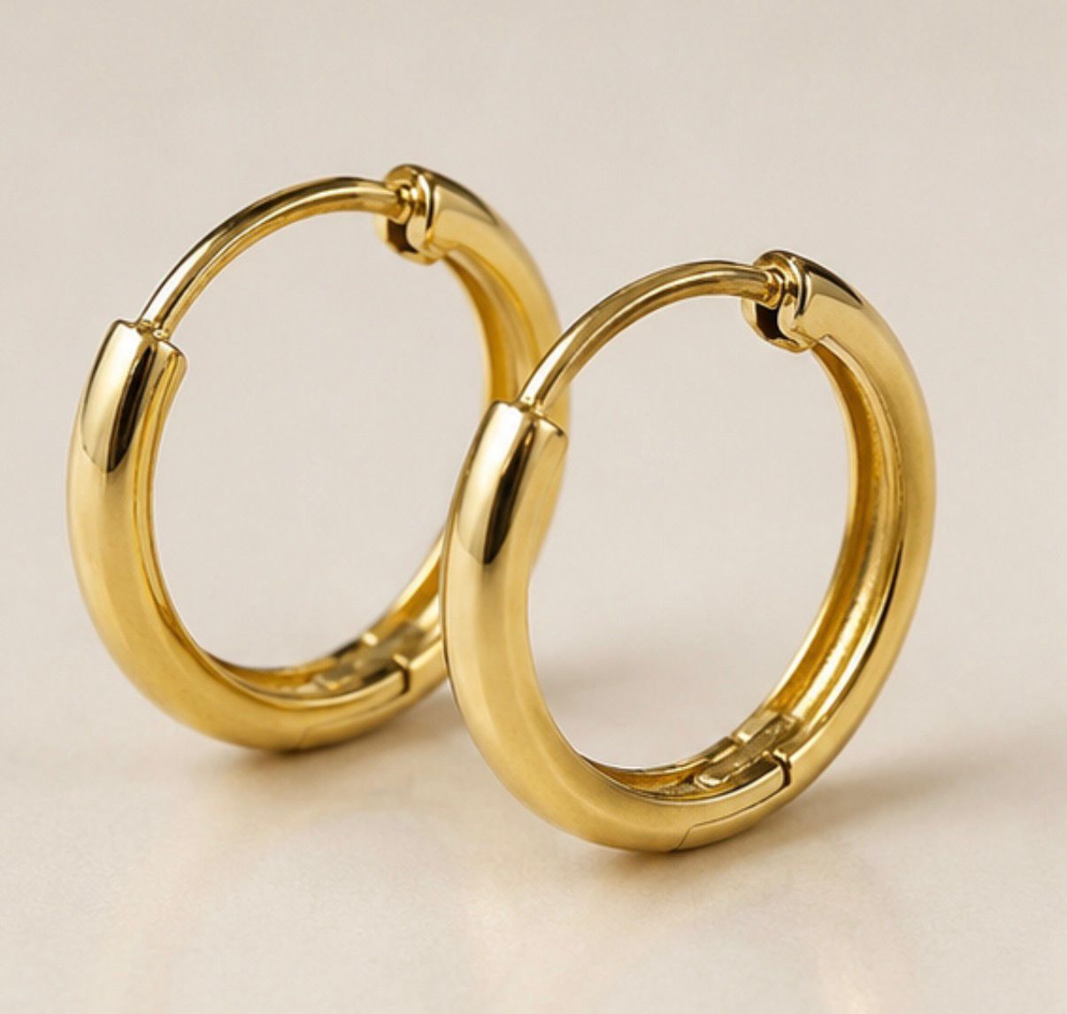 Creole Ohrschmuck 12mm x 2mm Gold 585 / 14k Modern Women TONSCH.33237A730 Creole Ohrschmuck 12mm x 2mm Gold 585 / 14k Modern Women TONSCH.33237A730