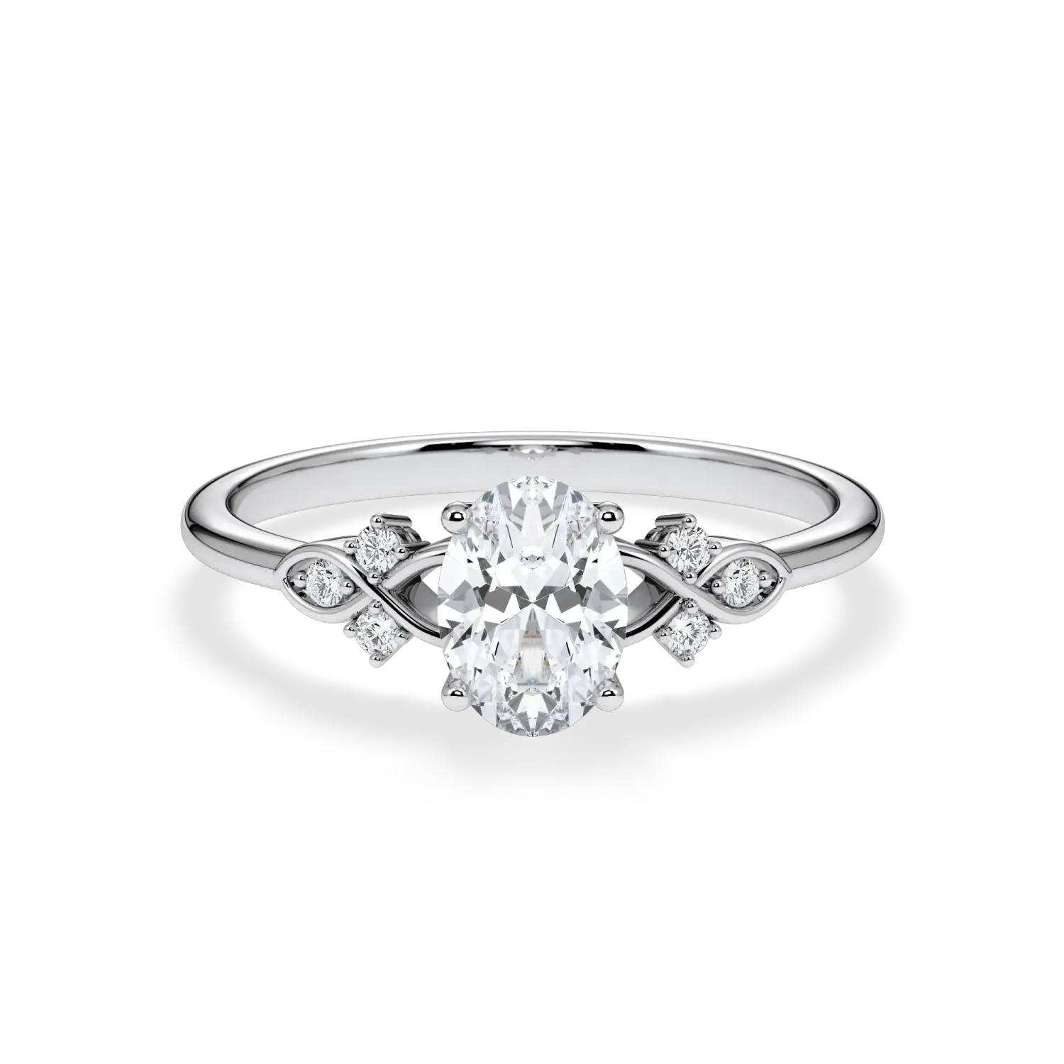 Verlobungsring Oval Stein mit ca. 0,56 ct. Weißgold Gelbgold Rosegold TLS-879DD53E Verlobungsring Oval Stein mit ca. 0,56 ct. Weißgold Gelbgold Rosegold TLS-879DD53E
