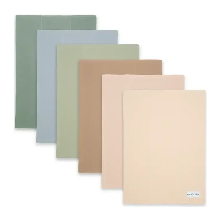 Cotton Burp Cloths by Comfy Cubs – Multi