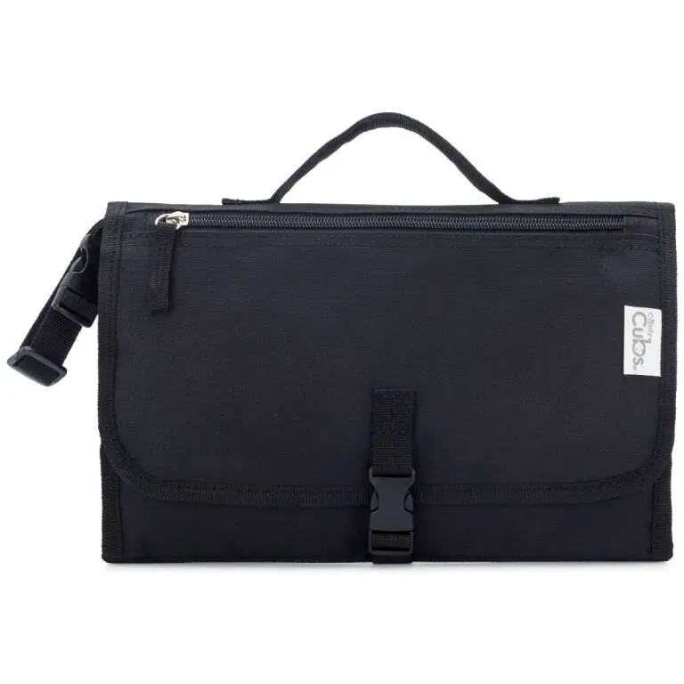 Portable Large Changing Pad by Comfy Cubs – Solid Black