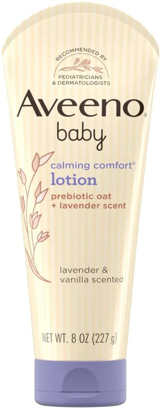 Baby Calming Comfort Moisturizing Lotion with Relaxing Lavender &amp; Vanilla Scents 227g