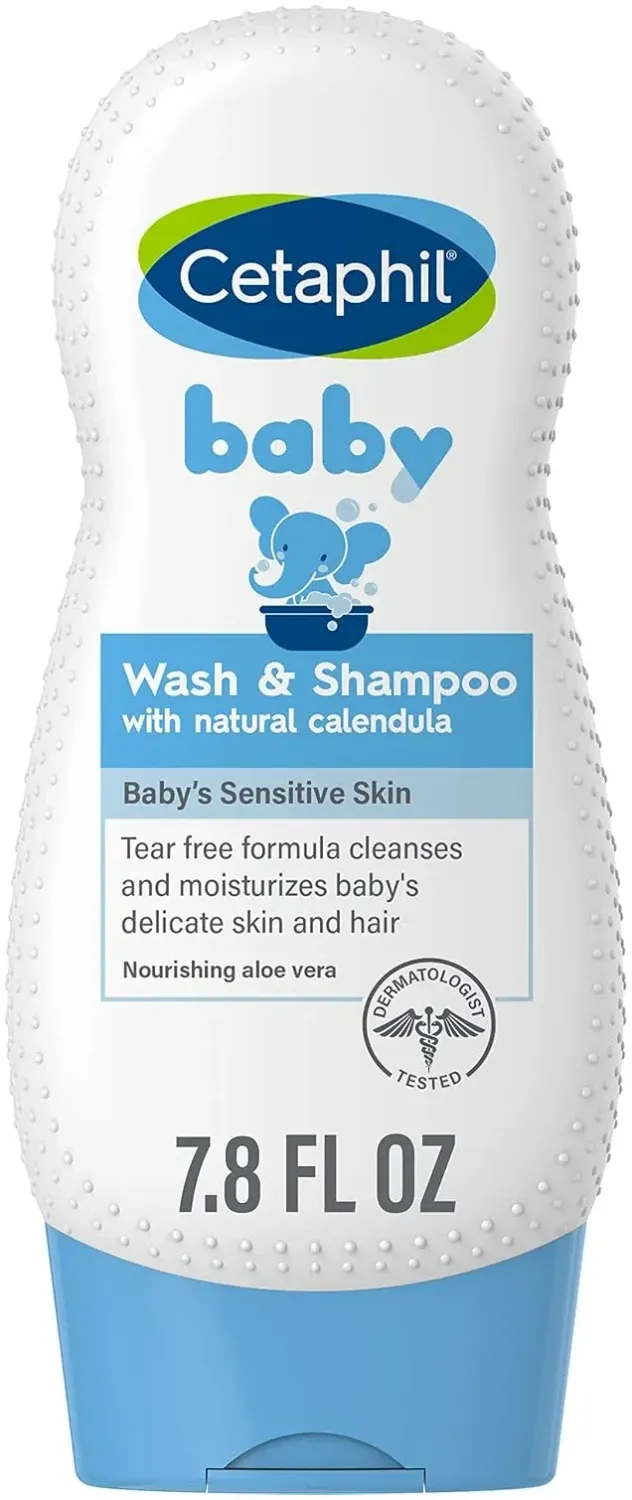 Cetaphil Baby Shampoo and Body Wash with Organic Calendula 7.8oz