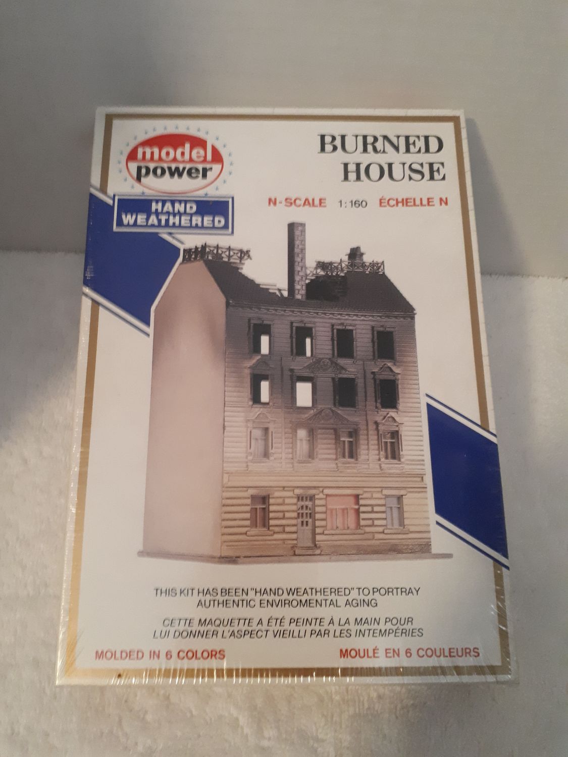 Burned House N scale
