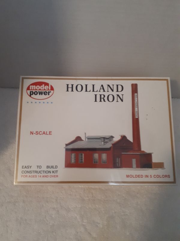 Holland Iron N Scale Building by Model Power