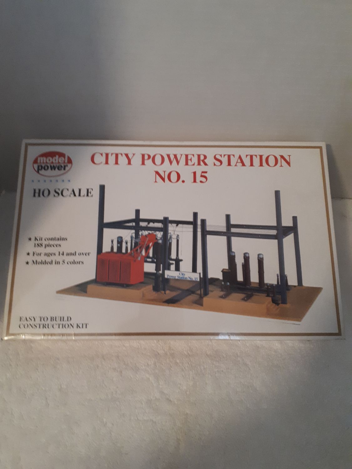 HO Scale City Power Station NO.15