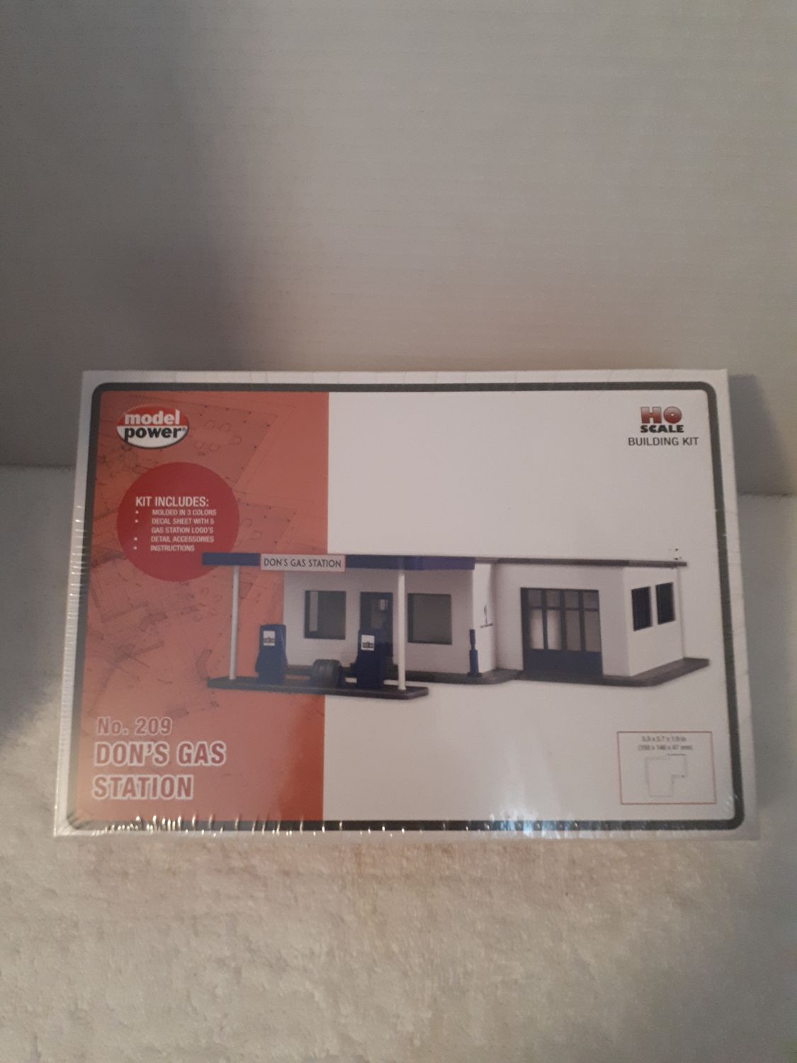 HO Scale Don's Gas Station