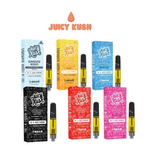 JUICY KUSH DIAMOND ROSIN THC-A 1G CARTRIDGE