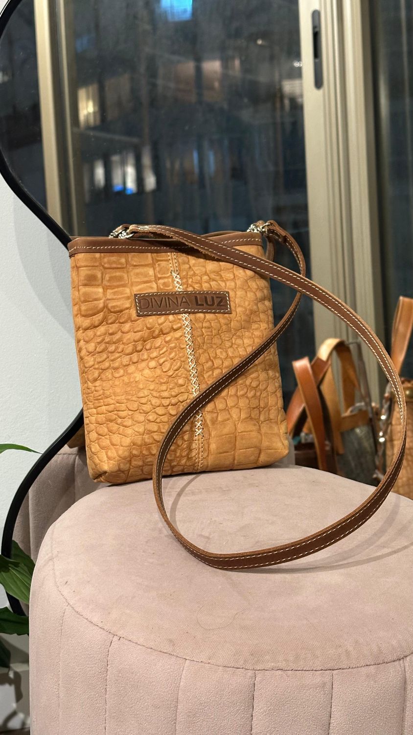 Cel Bag Crocco - Camel