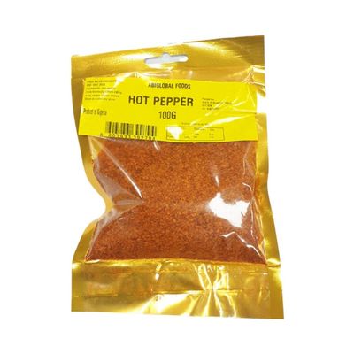 ABIGLOBAL GROUNDED HOT PEPPER 100g