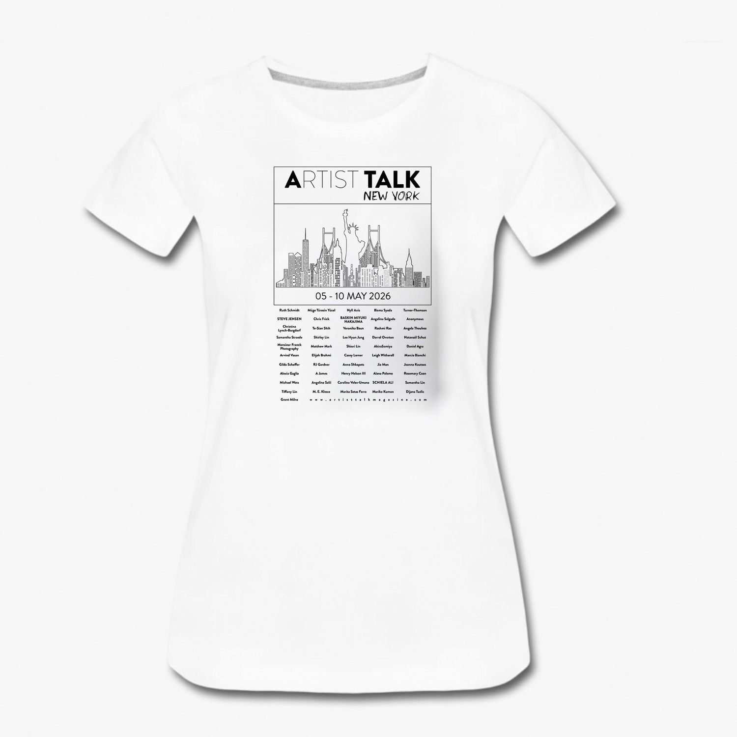 NYC 26  Women's T-Shirt - Names included