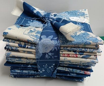 Tilda Something Blue Fat Quarter Bundle Tilda Something Blue Fat Quarter Bundle