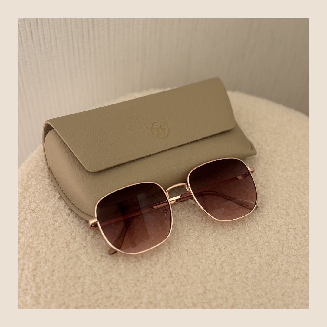 Zusss zonnebril in luxe koker