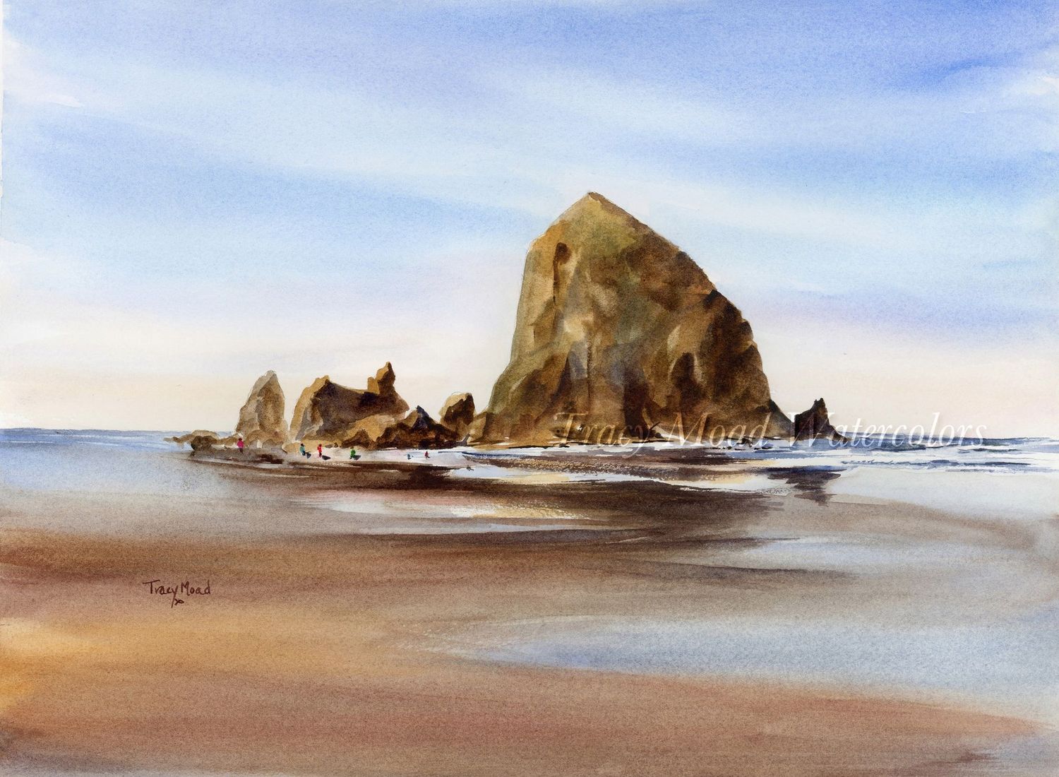 Treasure Hunting at Haystack Rock