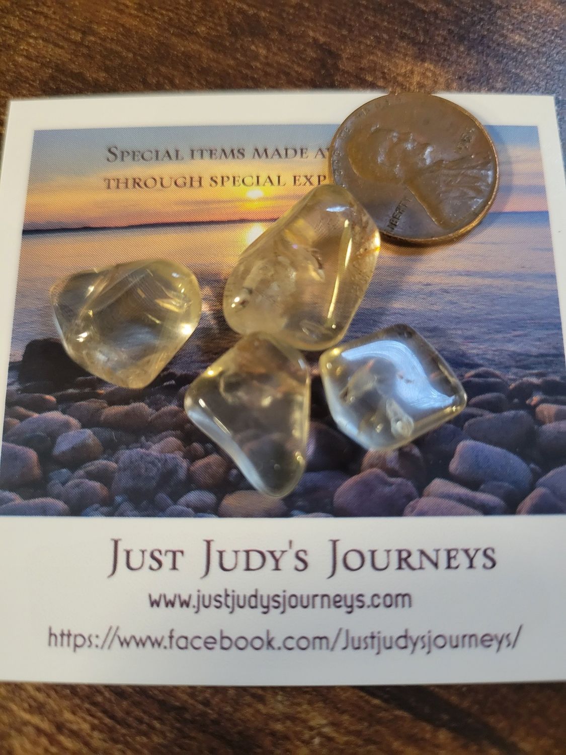 Crystal Small Tumbled Golden Labradorite (4 pieces)