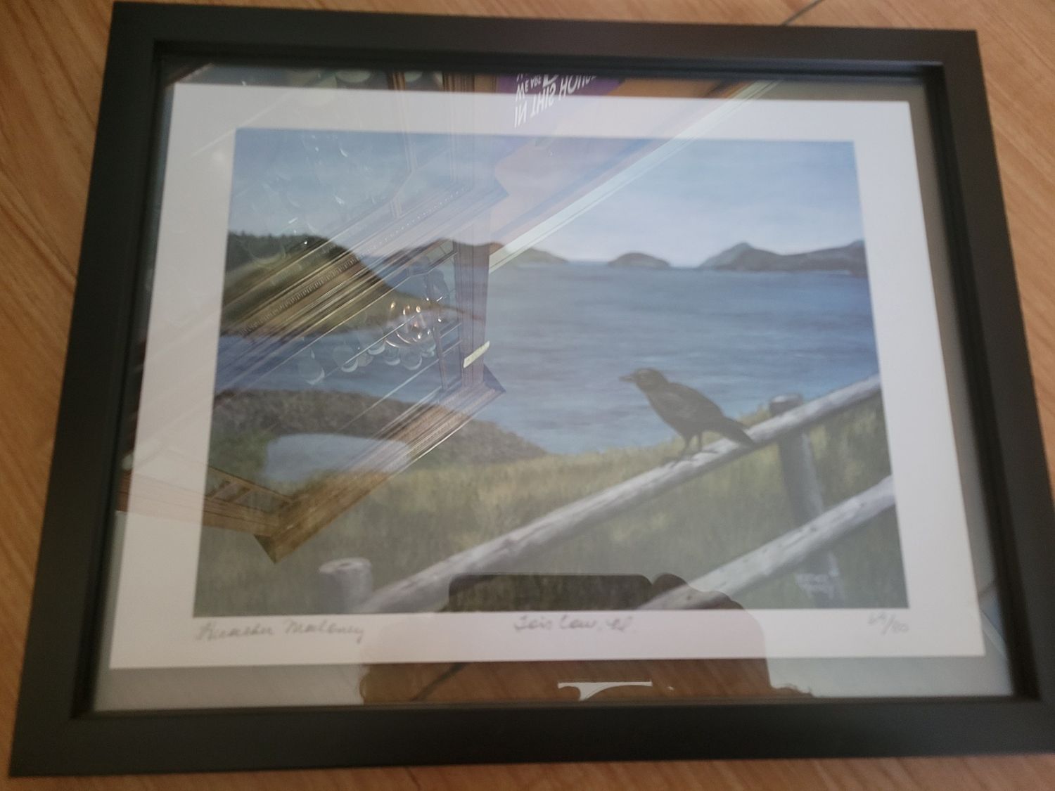 Wall Hanging-"Artwork" 12x15 Framed (Pick up only) WAS $85