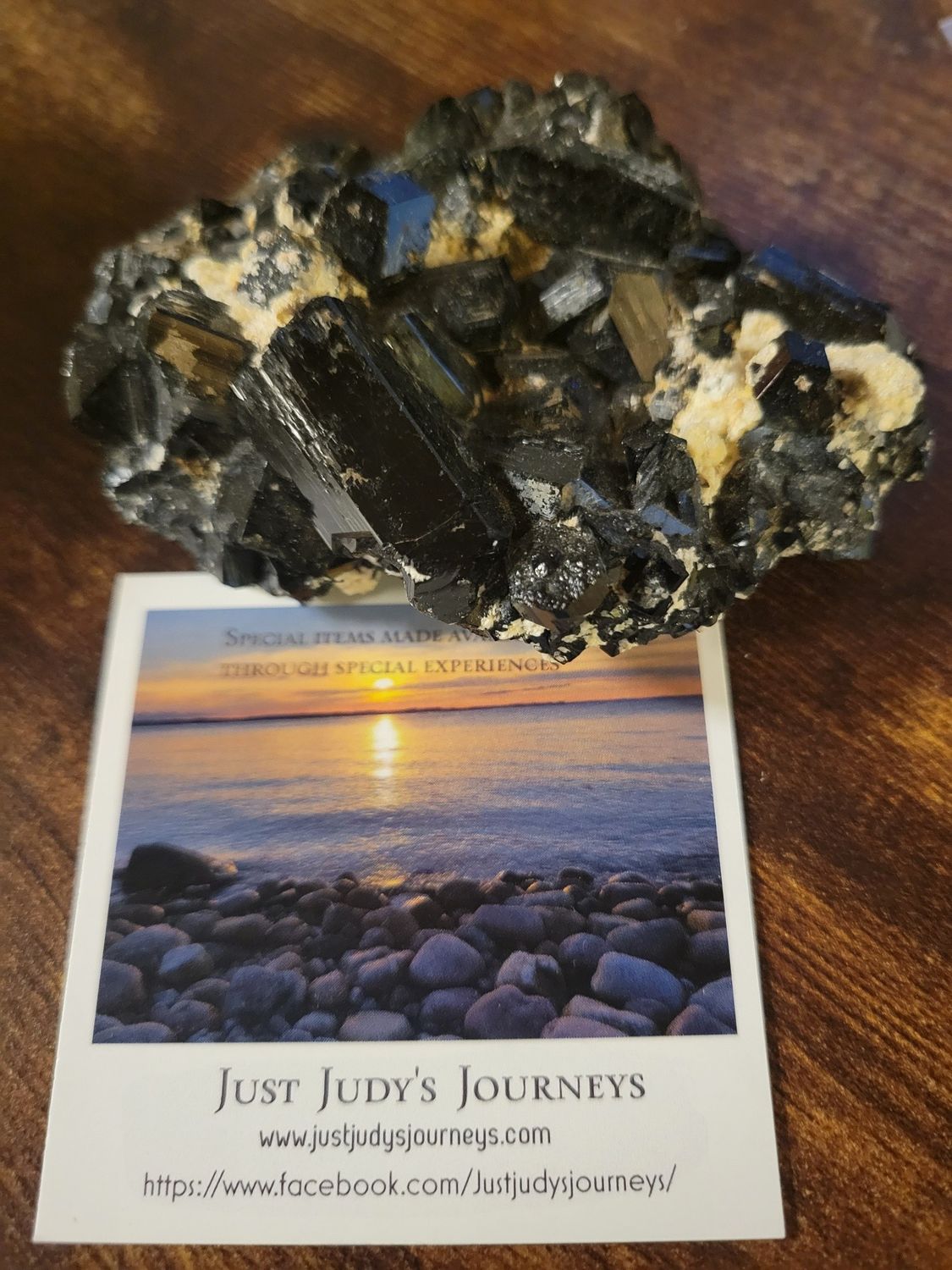 Crystal Rough Black Tourmaline -Africa  WAS$150