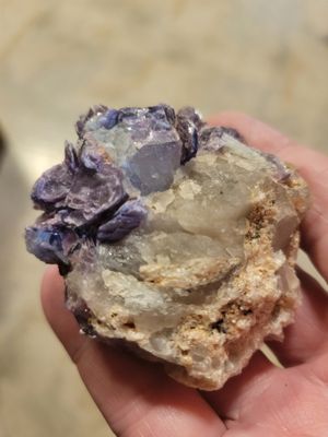 Crystal Lepidolite Mica Chunk 4.7 ozs WAS$50