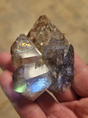Crystal Herkimer Cluster 100gms - a Real Beauty!! WAS$75