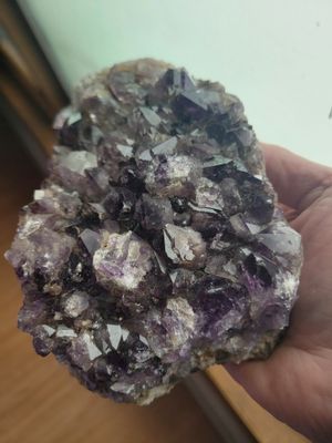 Crystal Amethyst Dark Purple Chunk 3lbs 6 ozs!! WAS$200